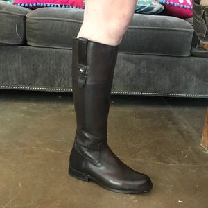 frye jayden button tall redwood